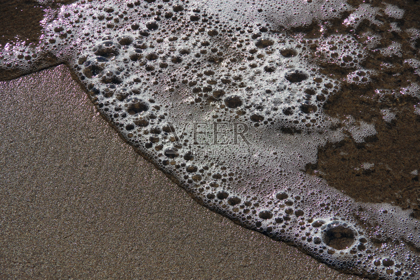 海滩水边线照片摄影图片