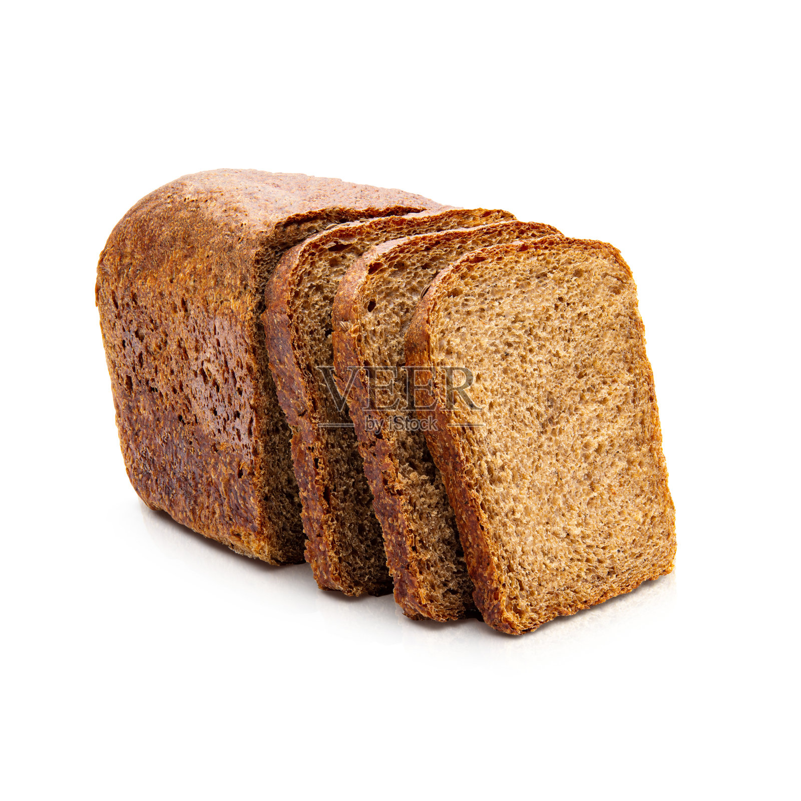 黑麦烤面包片照片摄影图片