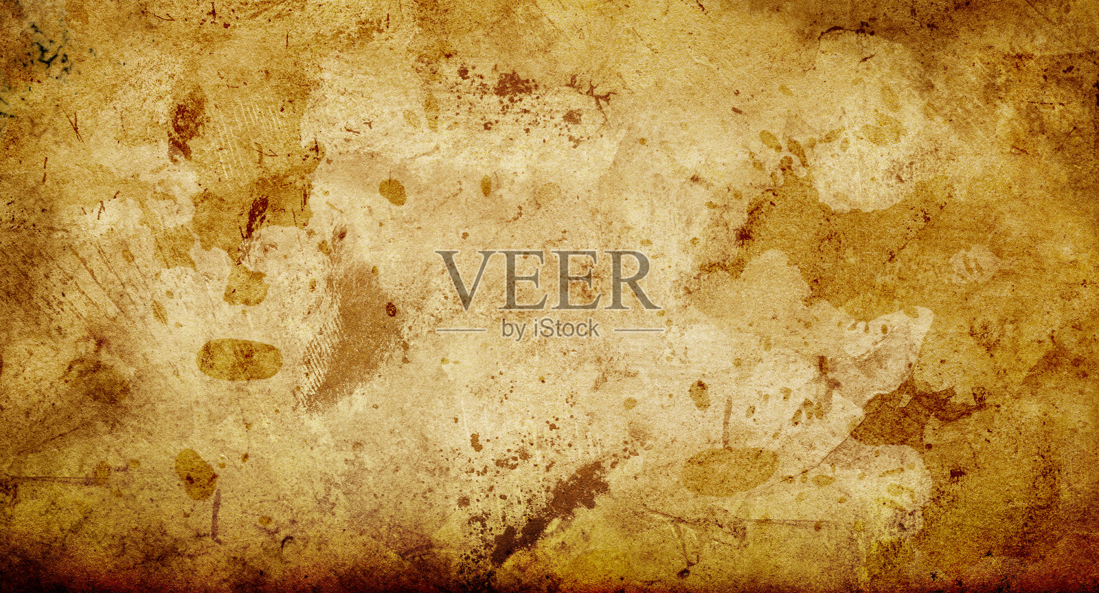 旧牛皮纸的质地有污点照片摄影图片