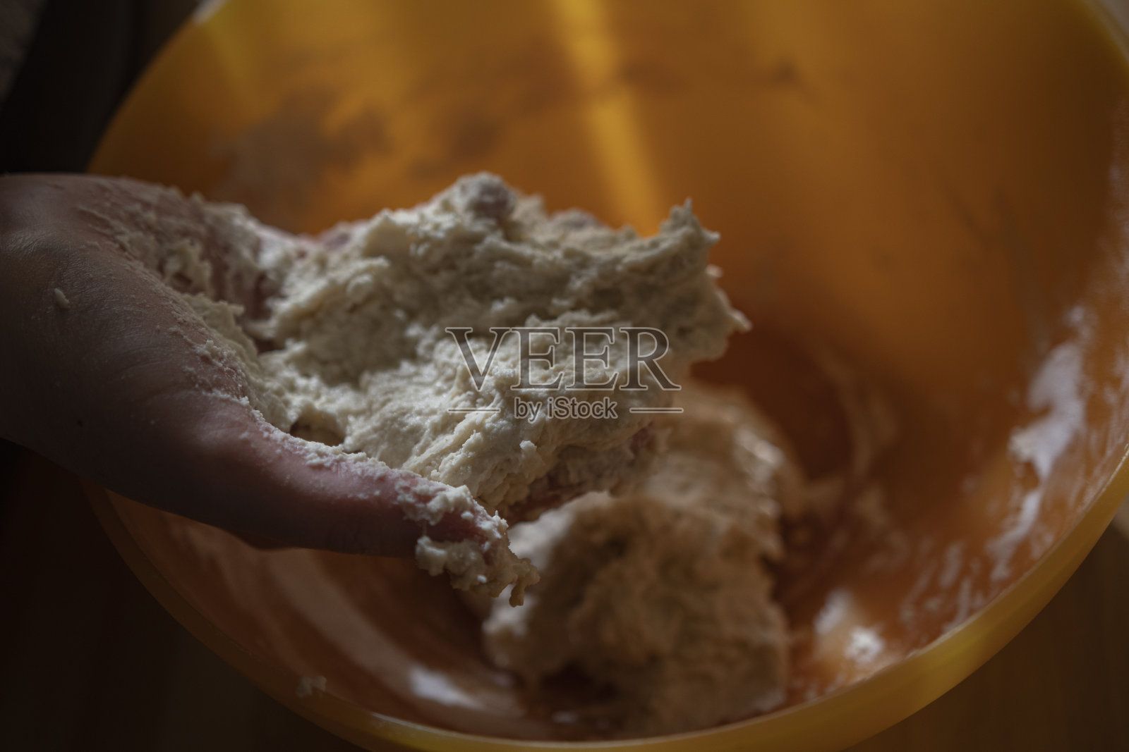 制作面团照片摄影图片