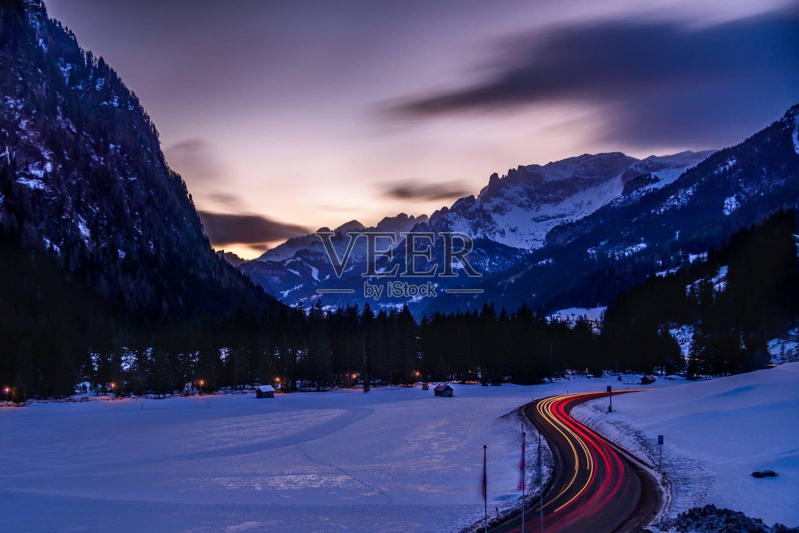 Sellaronda天空区域照片摄影图片