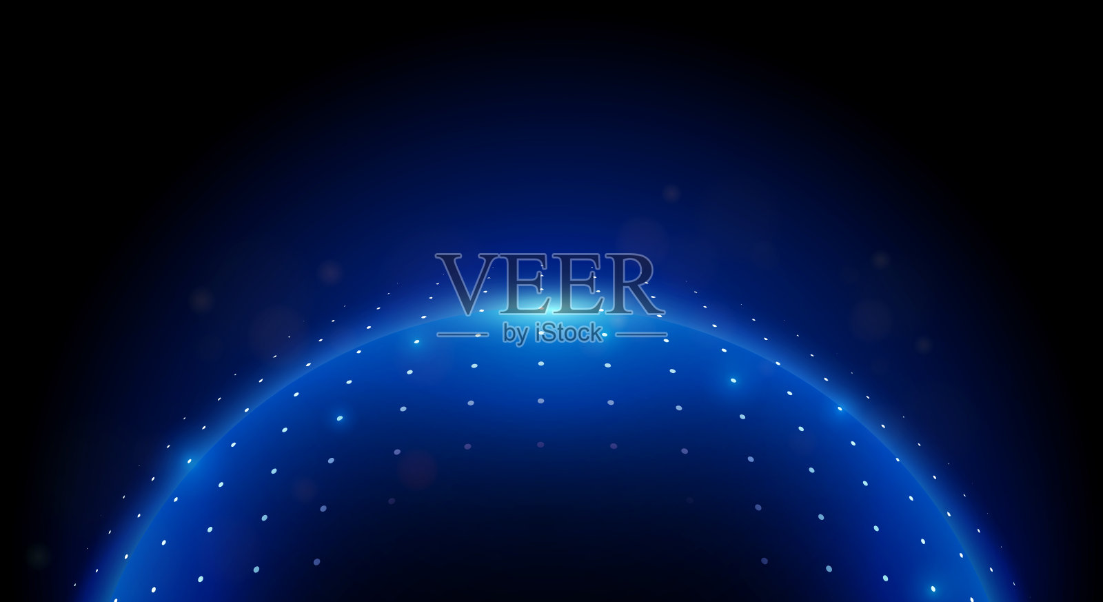 矢量插图大数据技术背景插画图片素材