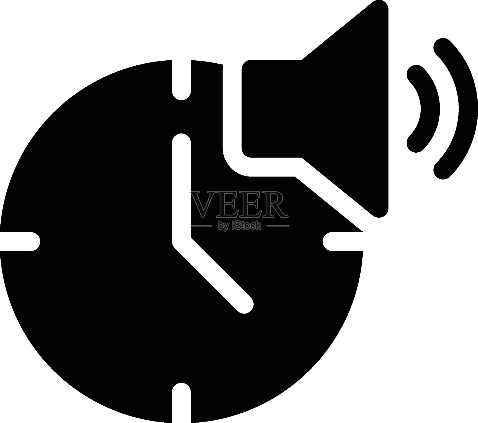 声音插画图片素材