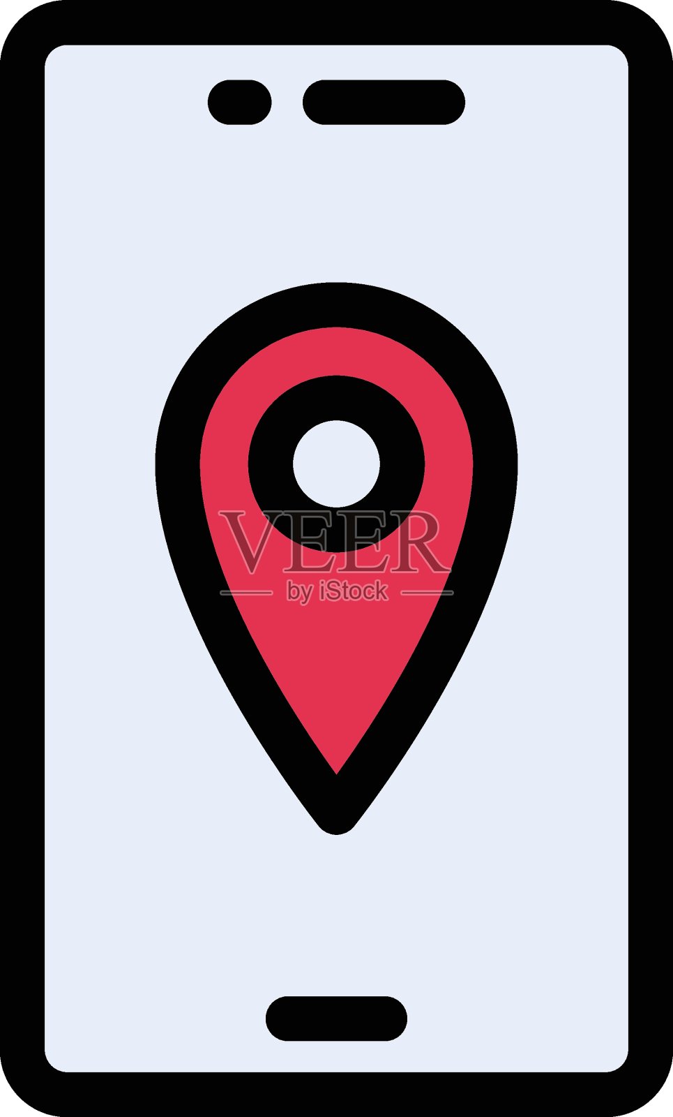 移动插画图片素材