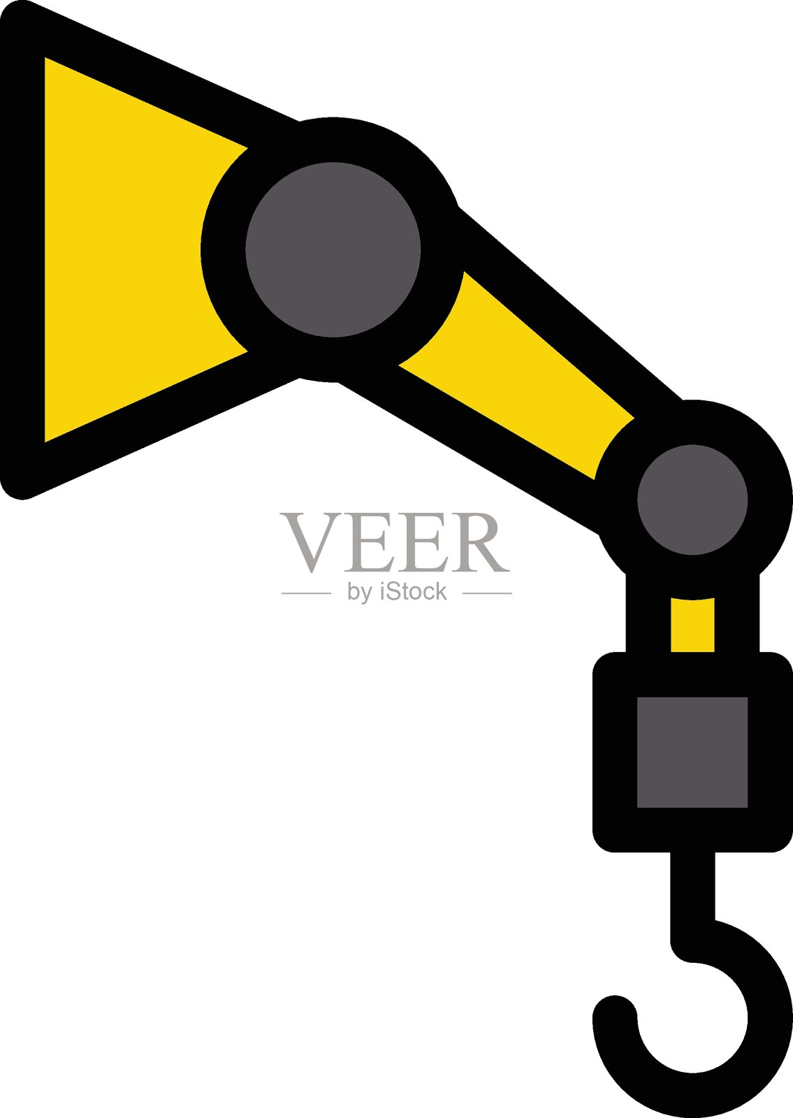 起重机插画图片素材