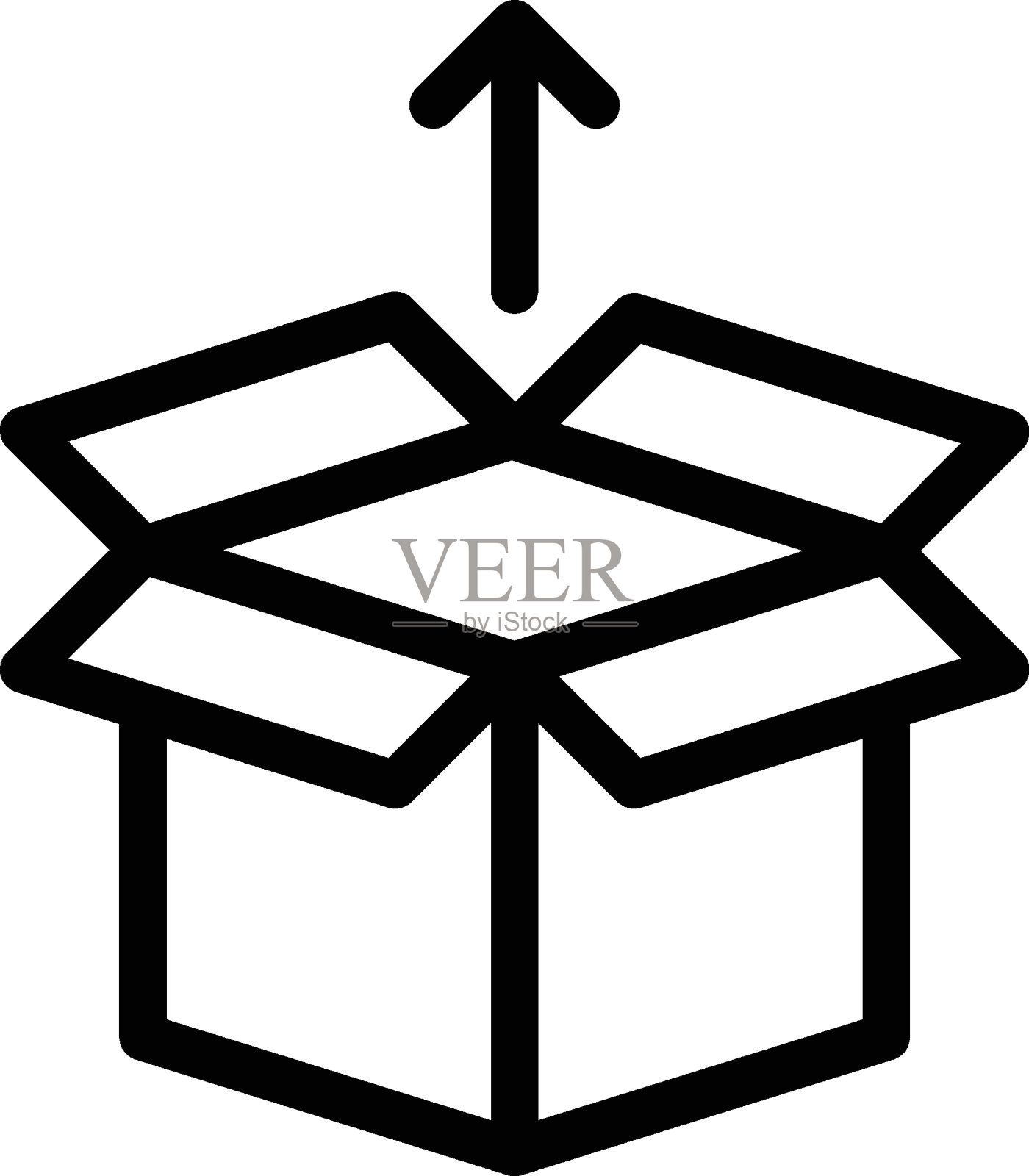 盒子插画图片素材