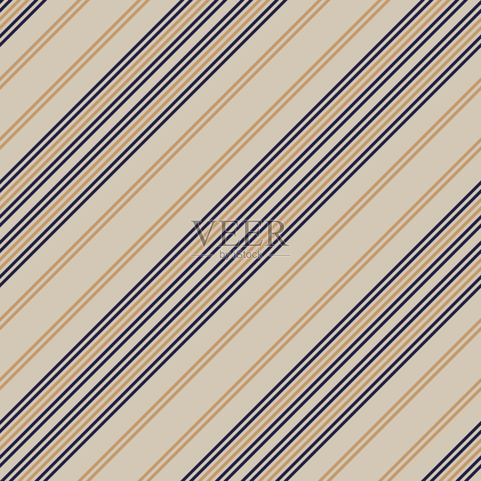 棕色灰褐色条纹无缝图案背景插画图片素材