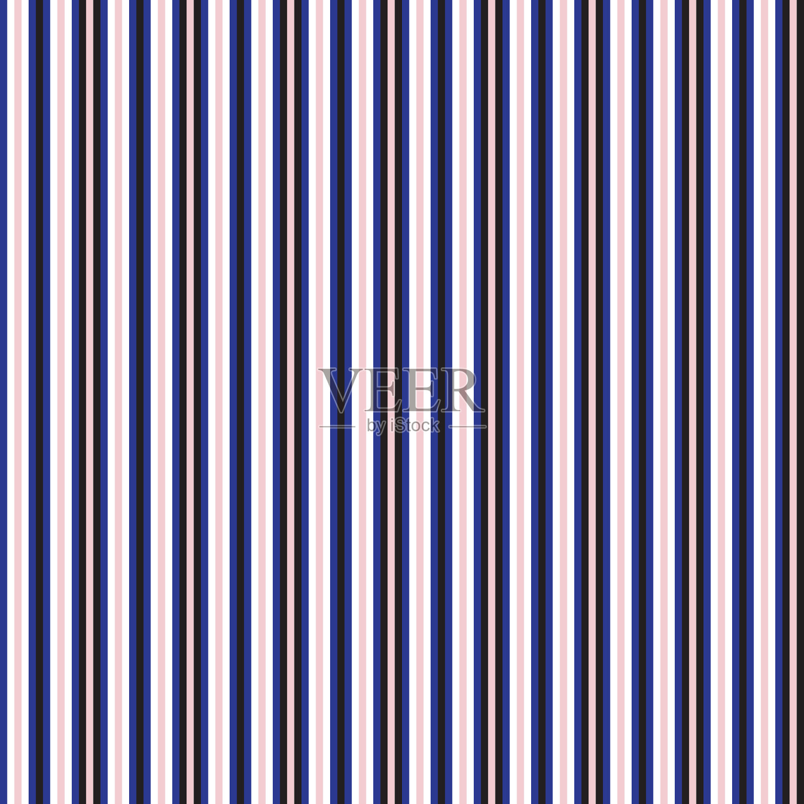 粉红色和海军蓝条纹无缝图案背景插画图片素材