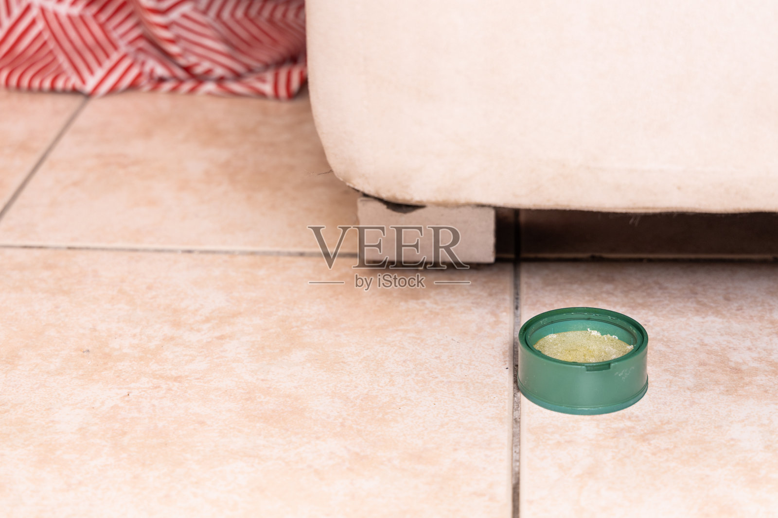 特写香味天然香茅提取物蚊子驱虫剂，安全，无化学保护在卧室照片摄影图片