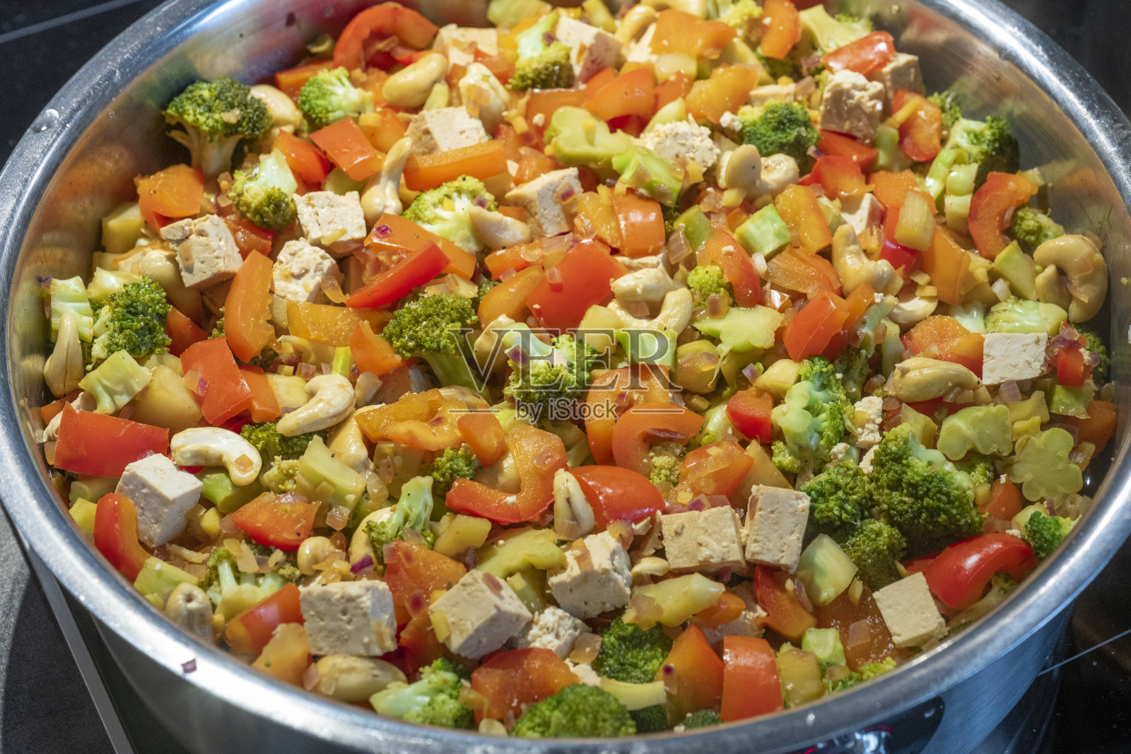 豆腐炖菜。照片摄影图片