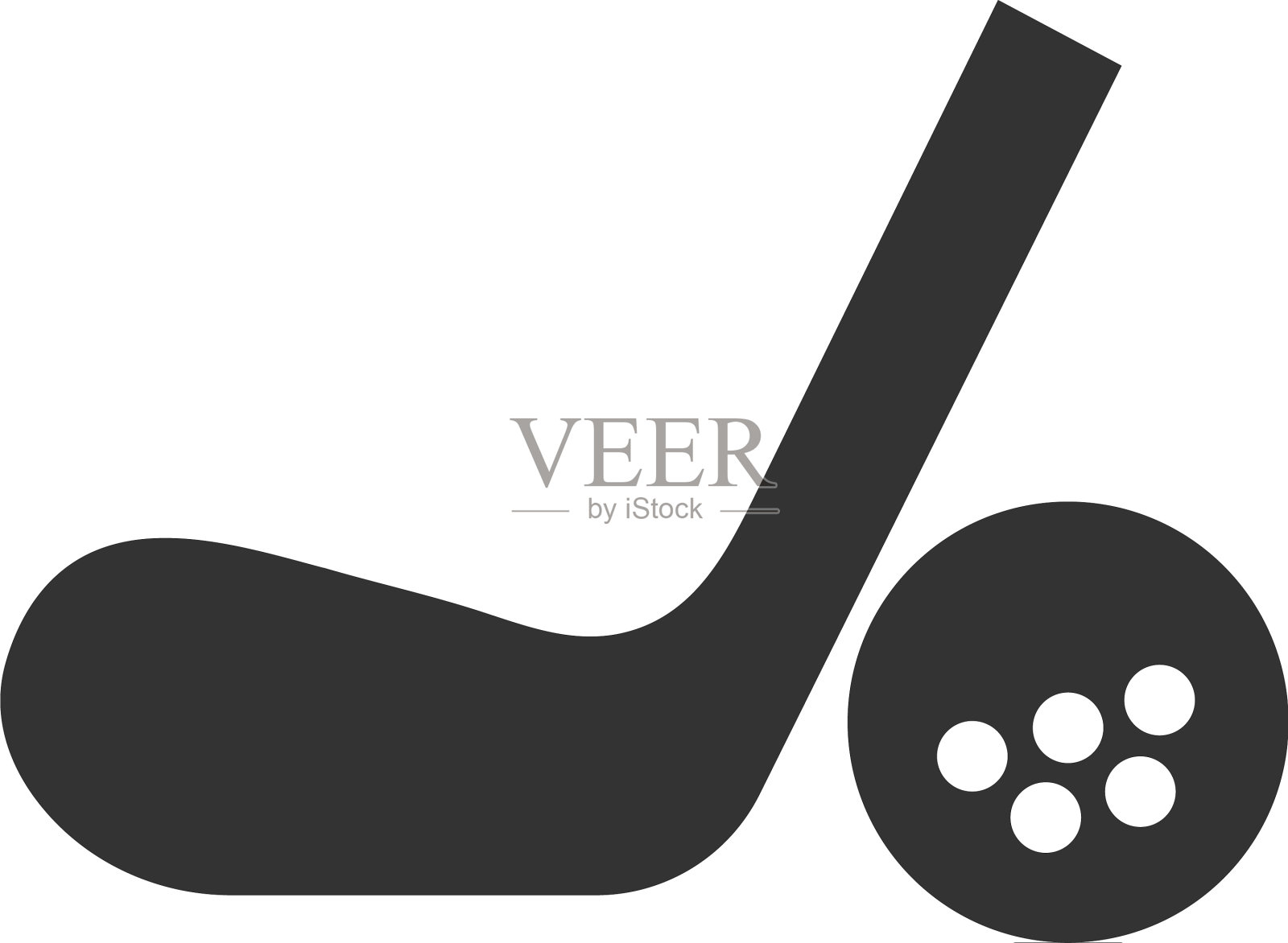 高尔夫图标标志模板设计元素图片