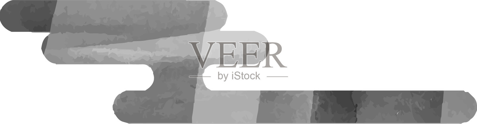 单色水彩风格日式风格插画图片素材