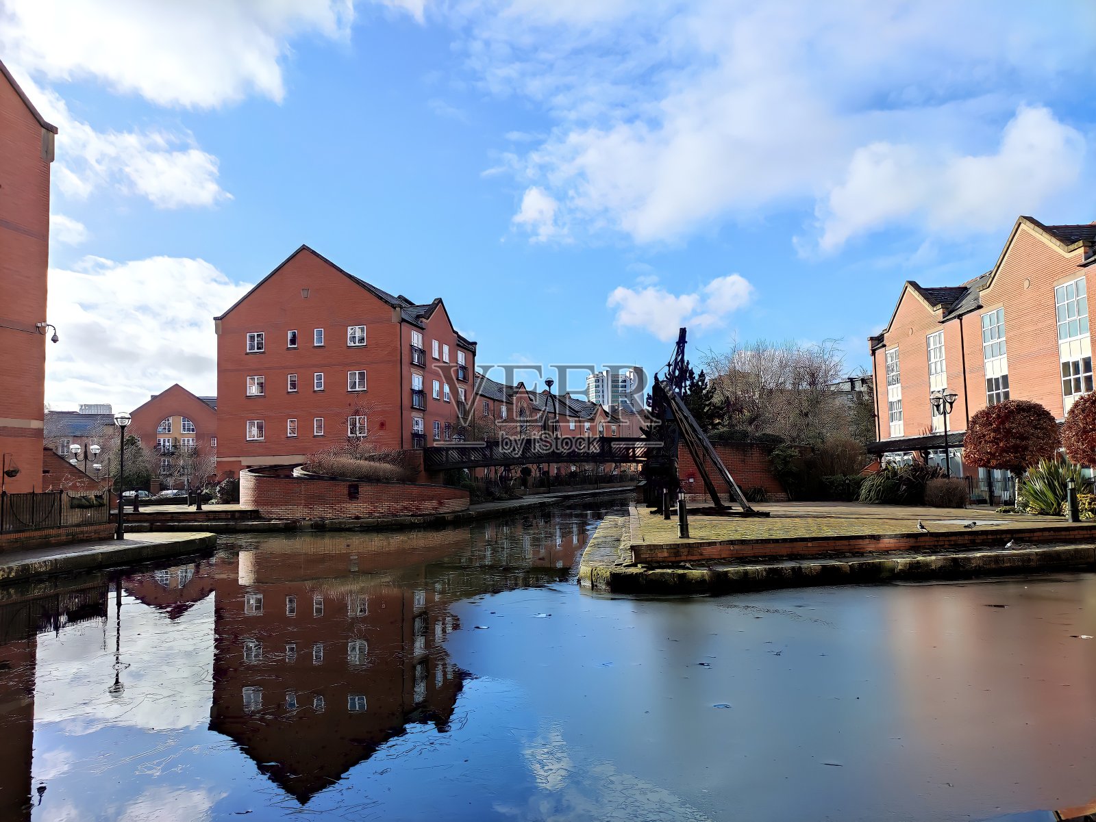 英国曼彻斯特市的地标照片摄影图片