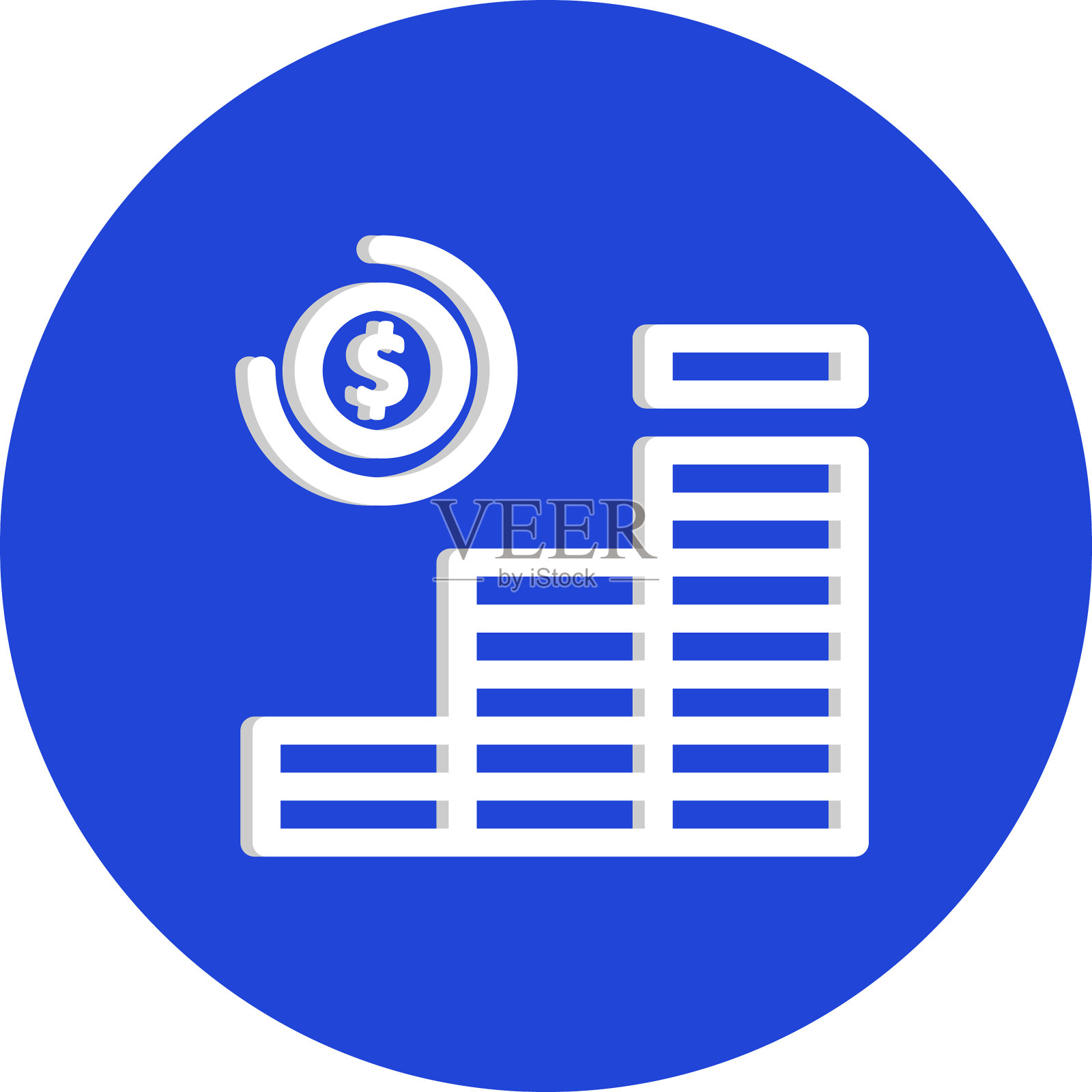 硬币图标插画图片素材