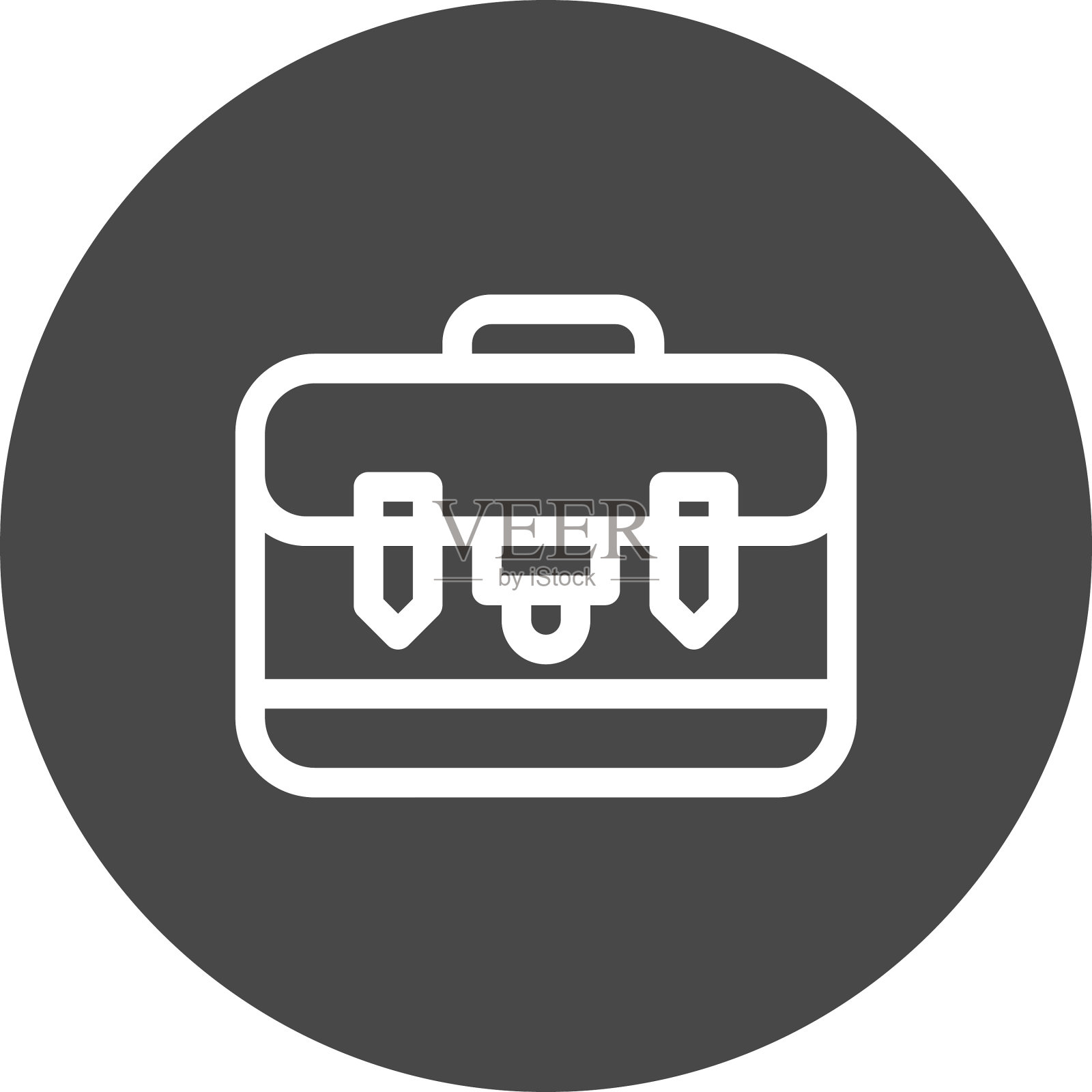 手提箱图标插画图片素材