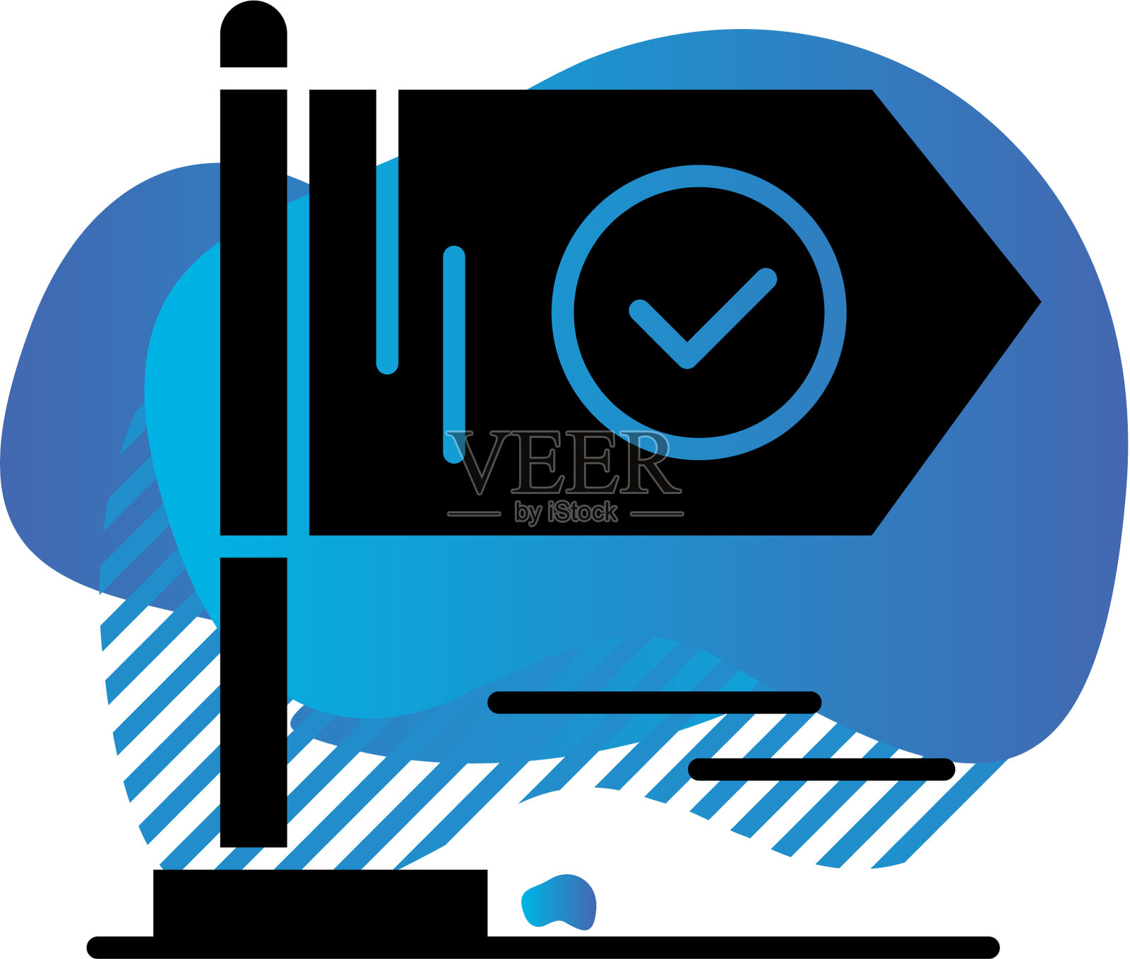 国旗图标插画图片素材