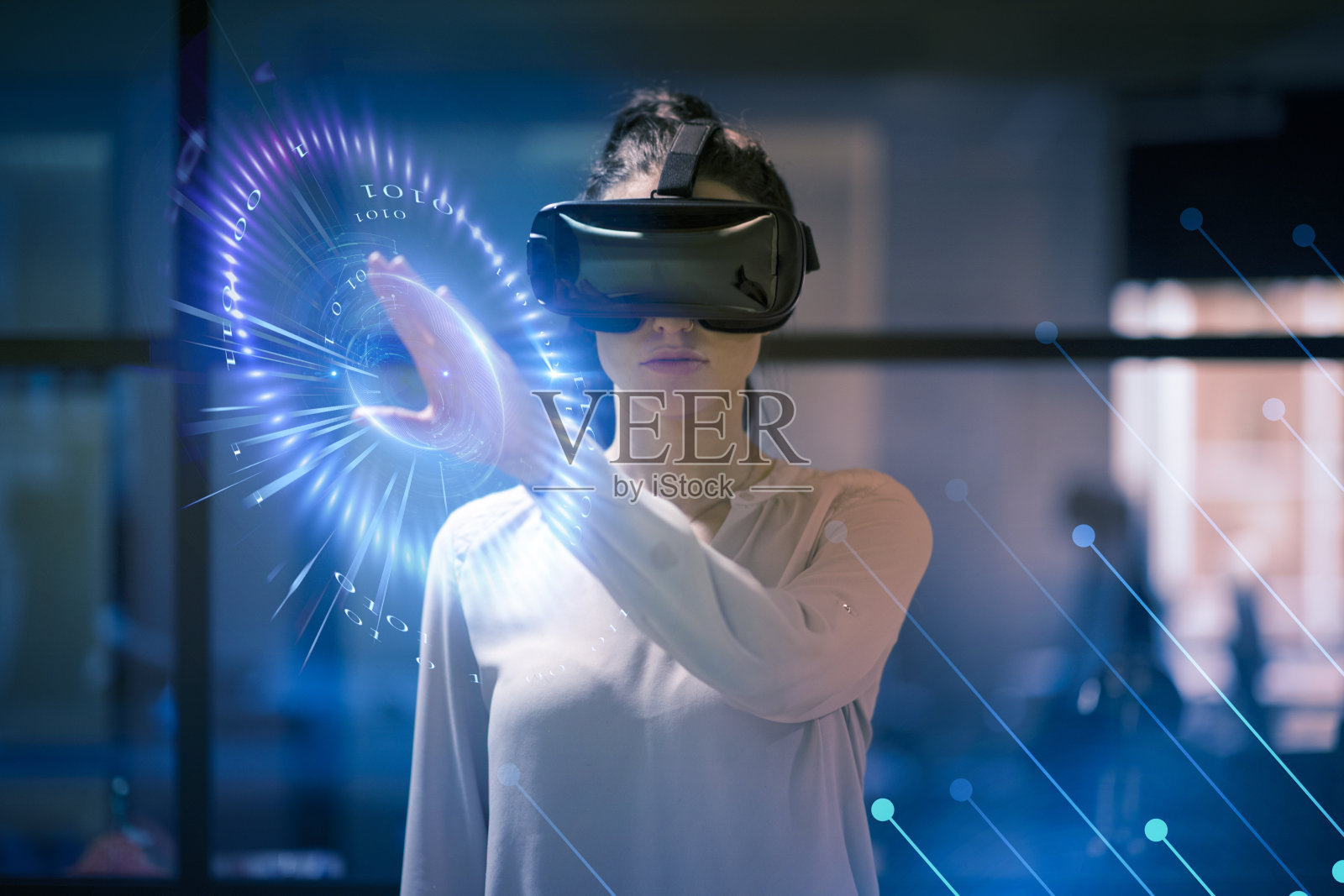 虚拟现实照片摄影图片