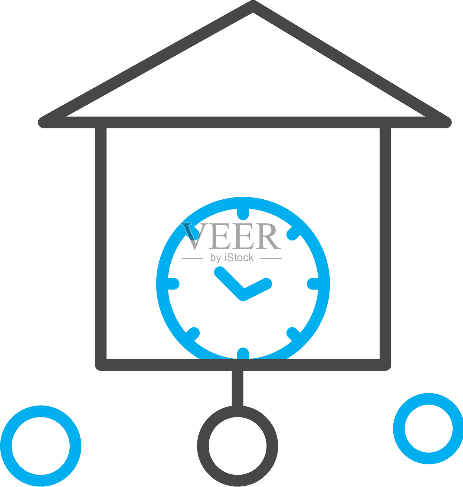 家图标插画图片素材