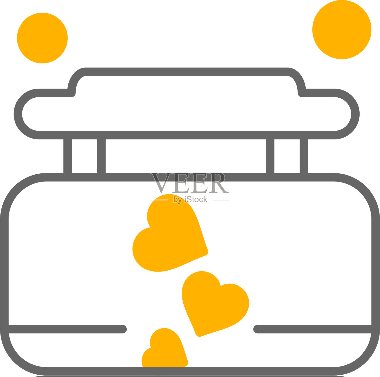 香水的图标插画图片素材