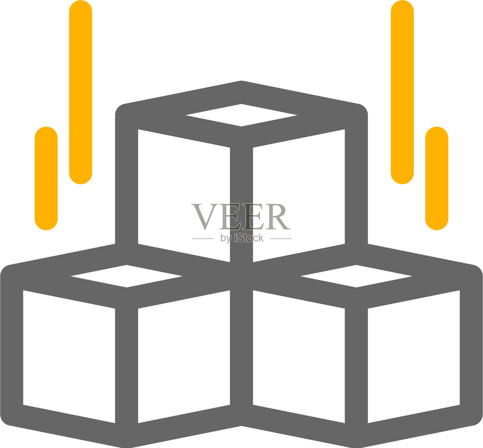 盒子图标插画图片素材