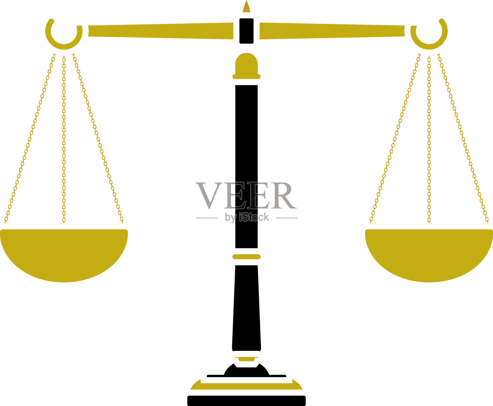 正义规模图标设计元素图片