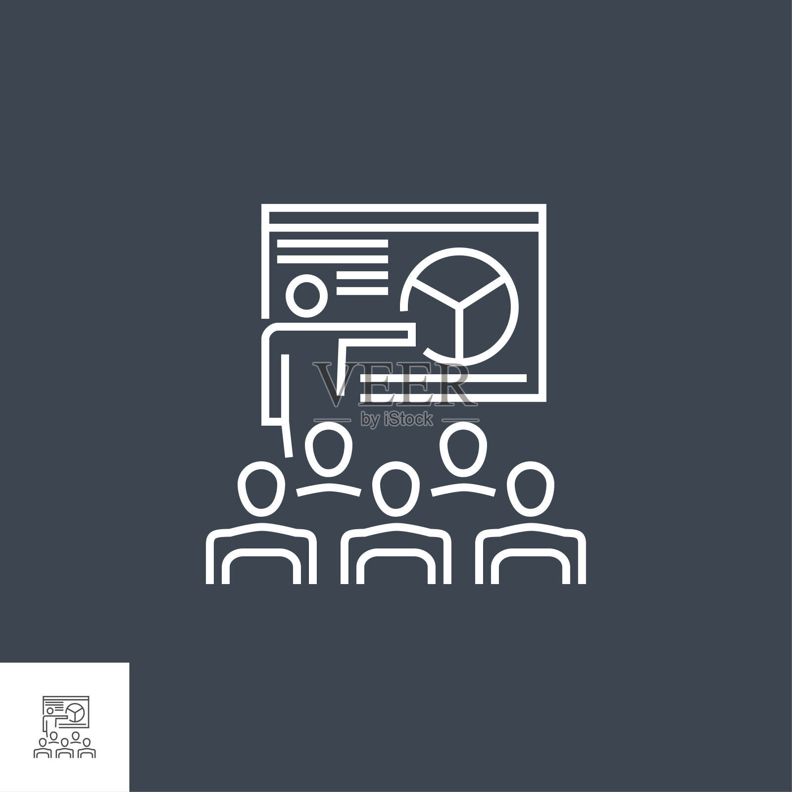 表示行图标插画图片素材