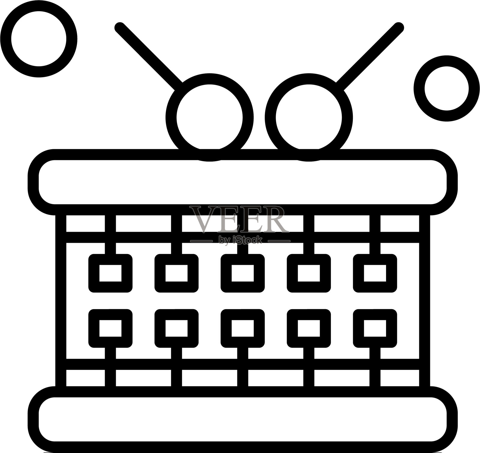 鼓图标图标素材