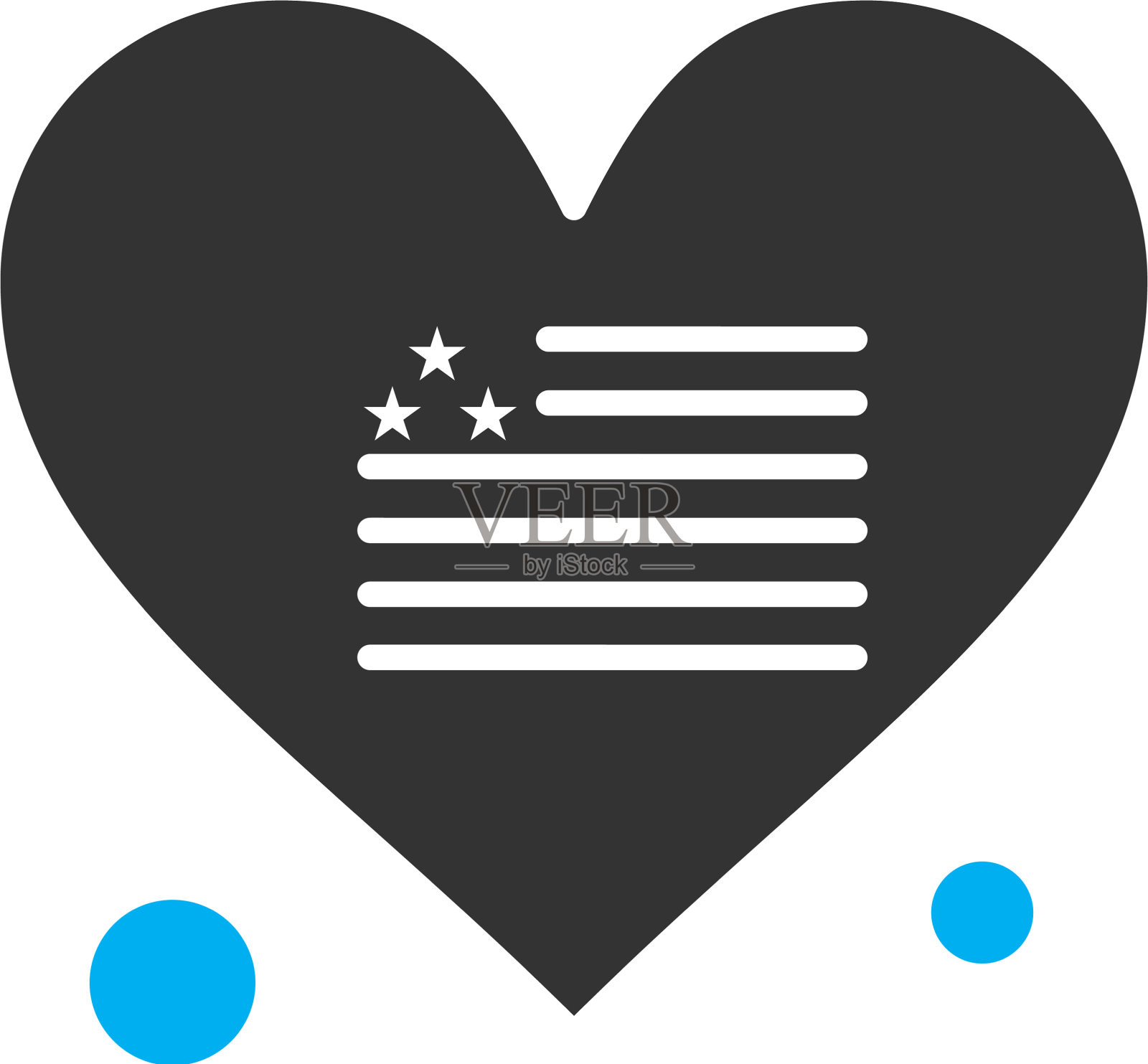 心的图标插画图片素材