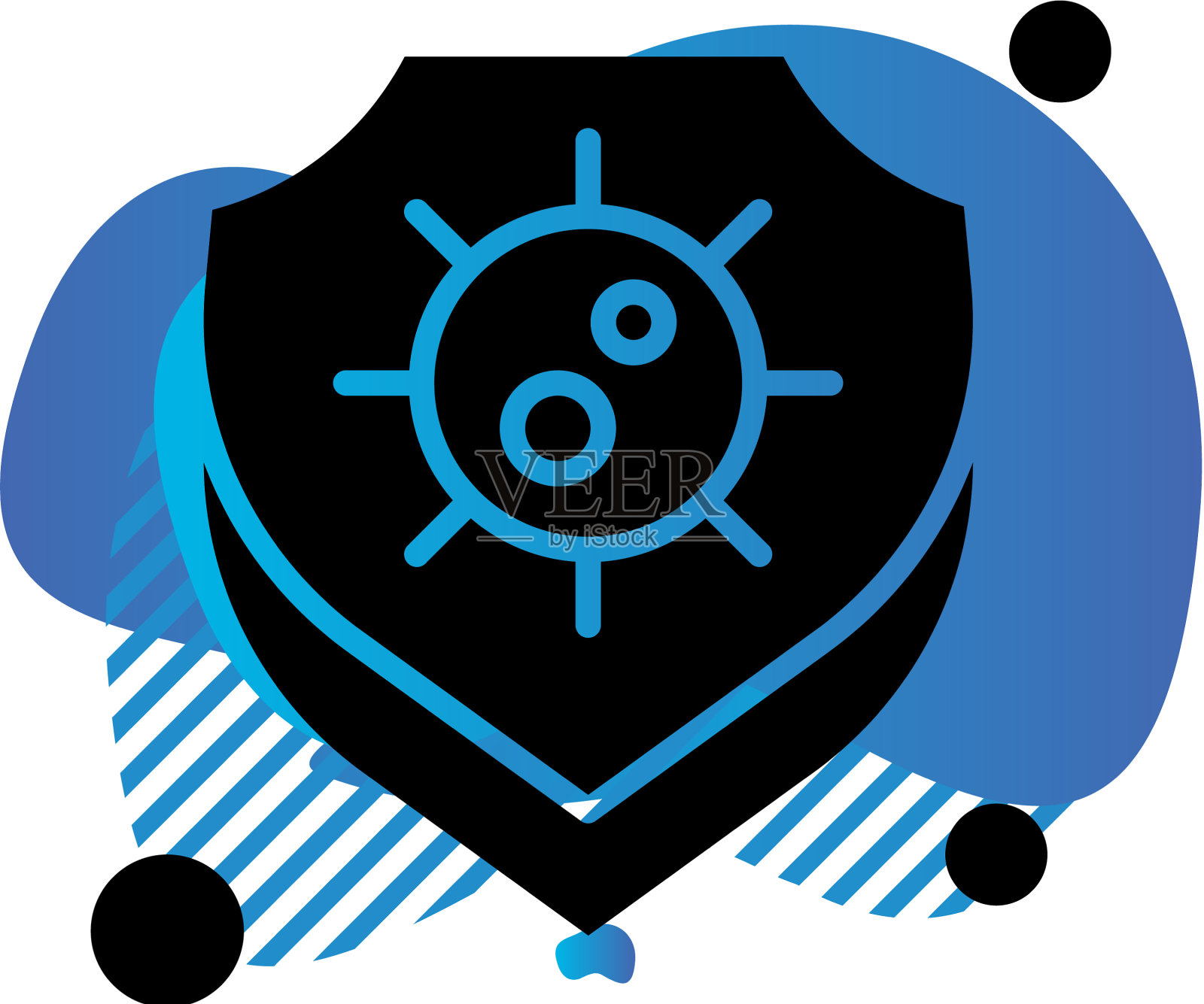 盾牌图标插画图片素材