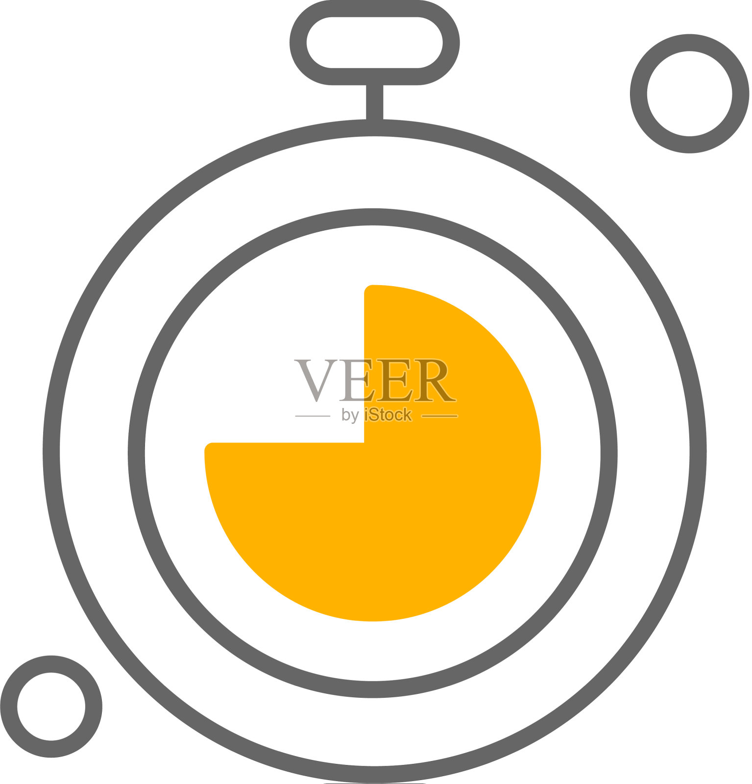 秒表图标插画图片素材