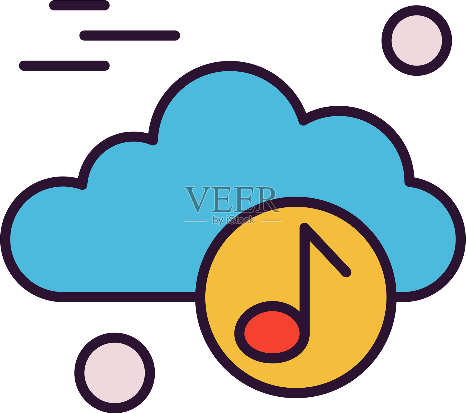 音乐图标插画图片素材