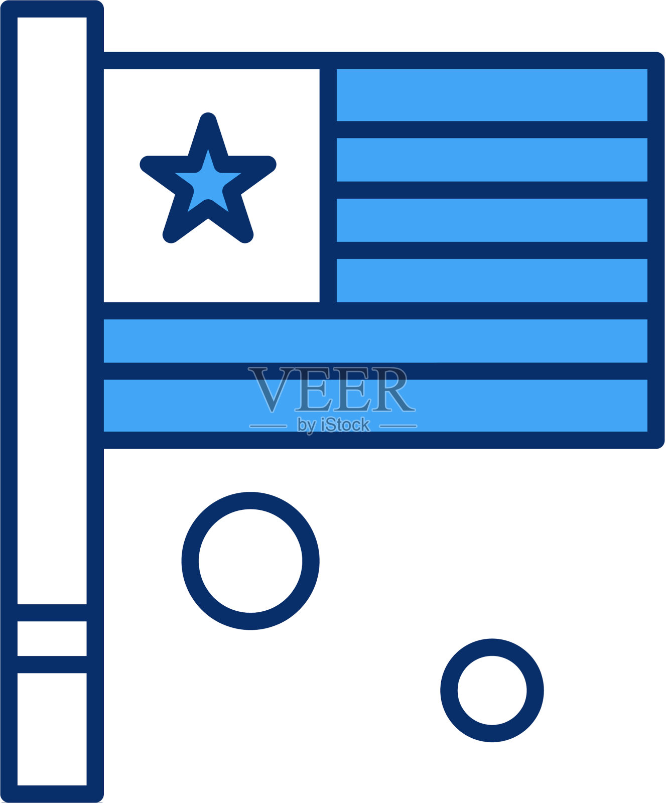 国旗图标插画图片素材