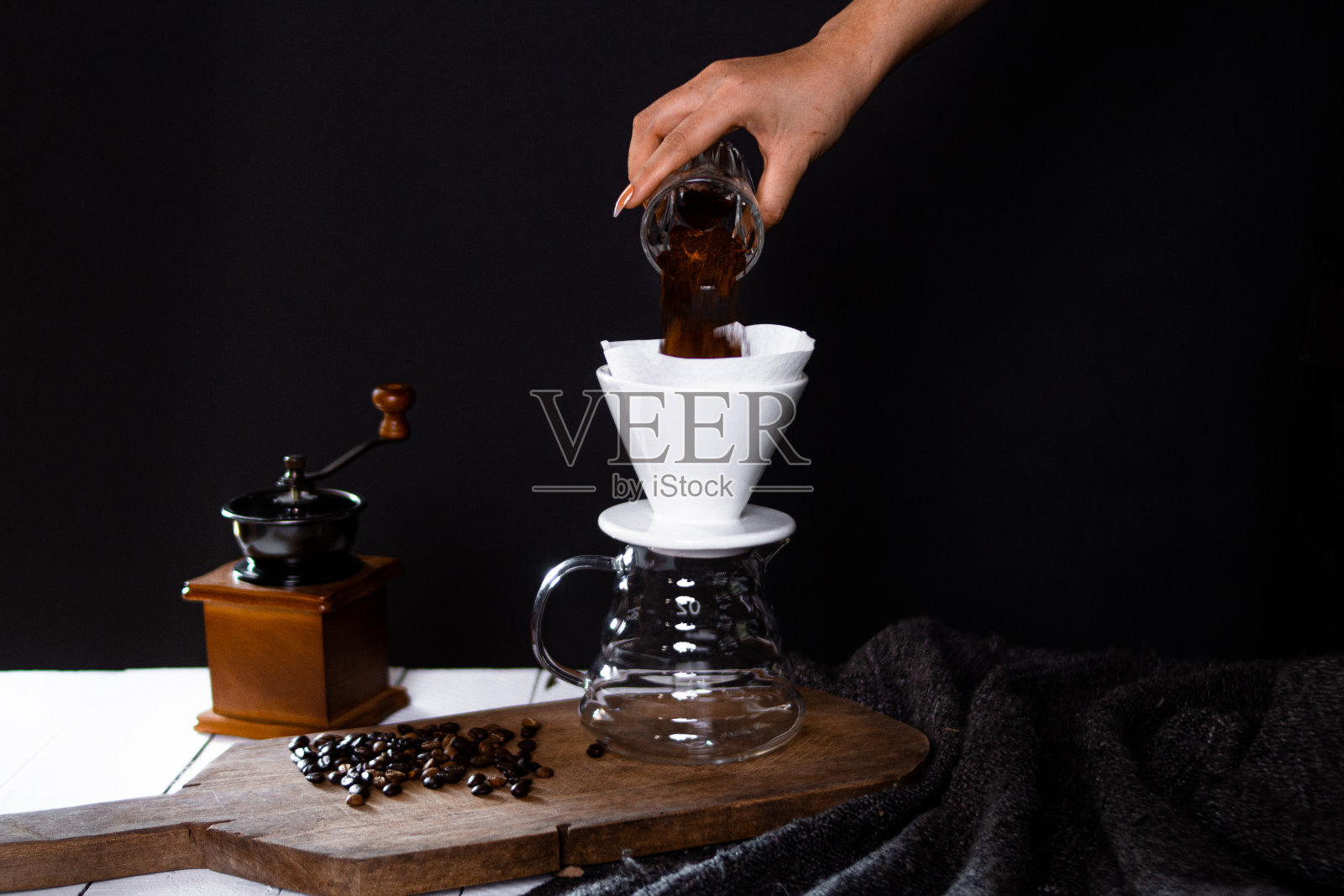 咖啡滴照片摄影图片