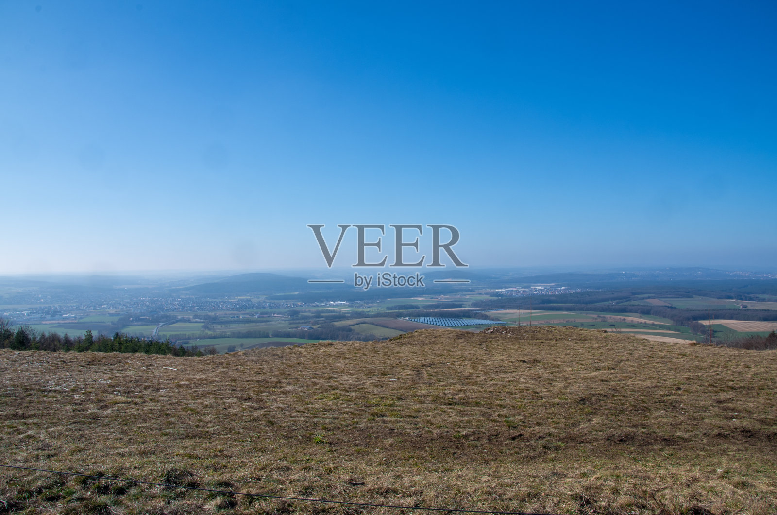 从滑行区的弗莱森纳沃特方向的班贝格照片摄影图片