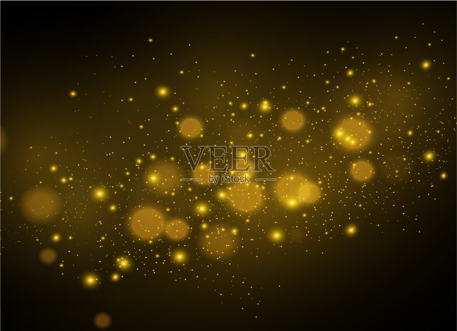 尘埃火花恒星插画图片素材