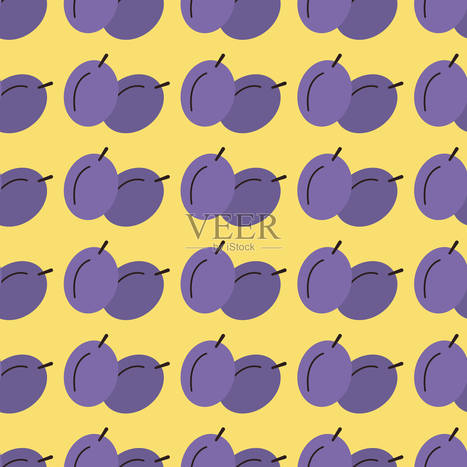 梅花插画图片素材