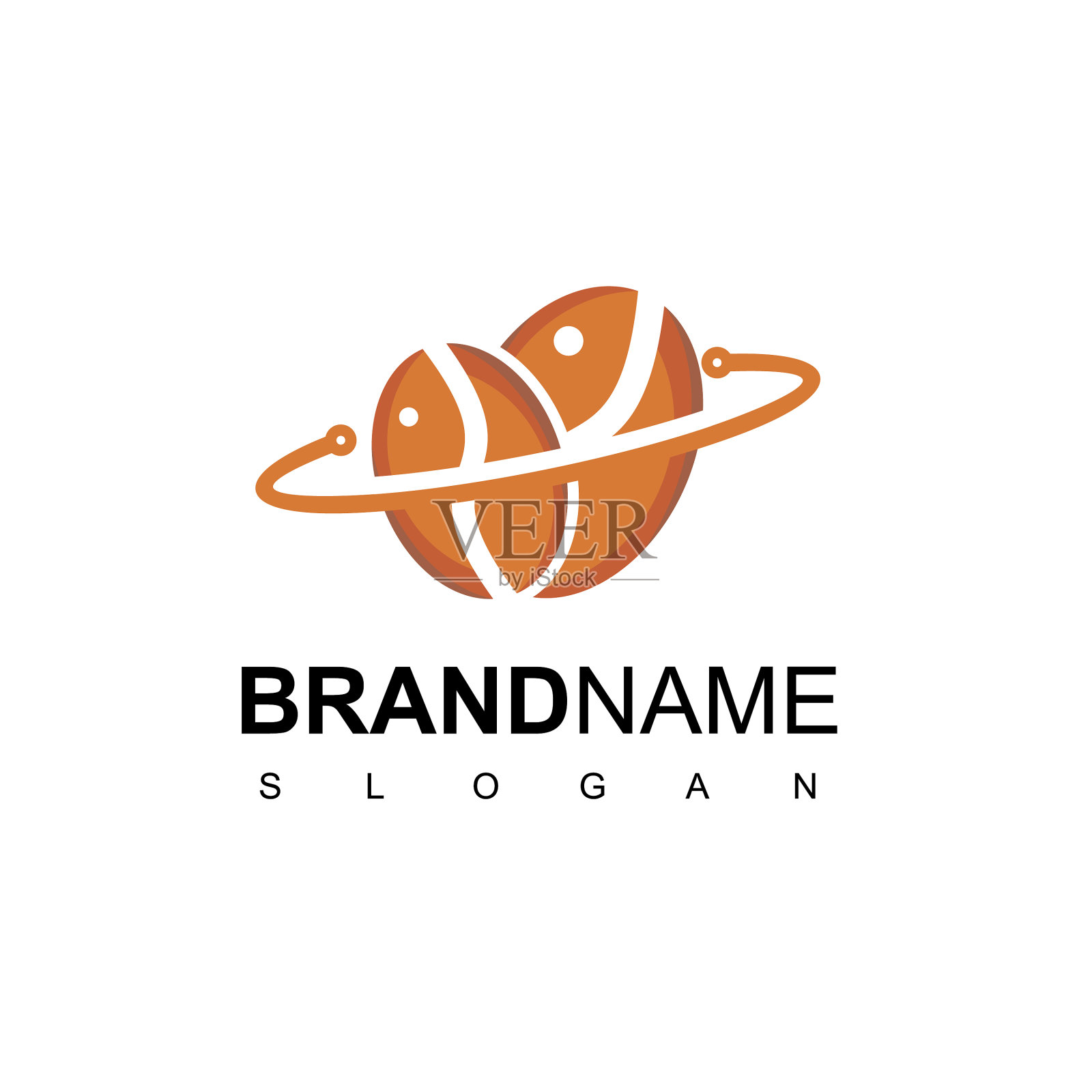 为餐厅和咖啡厅设计咖啡标识插画图片素材