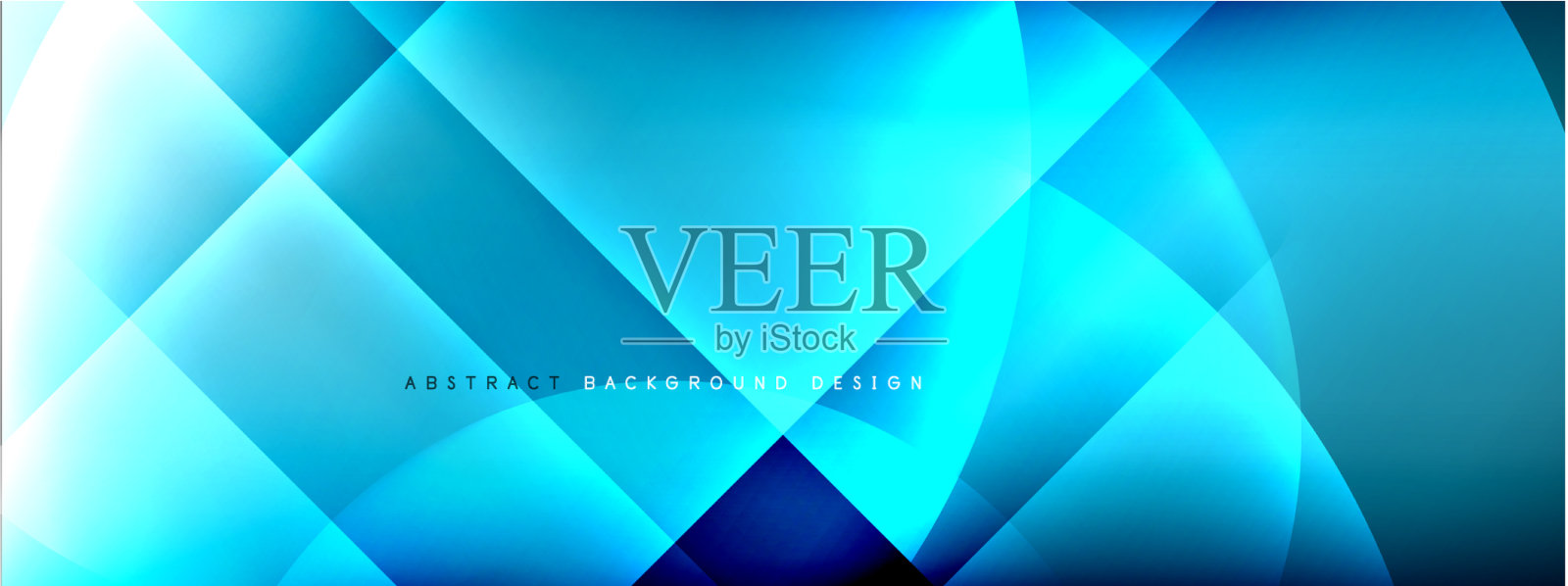 抽象背景-圆和十字上插画图片素材