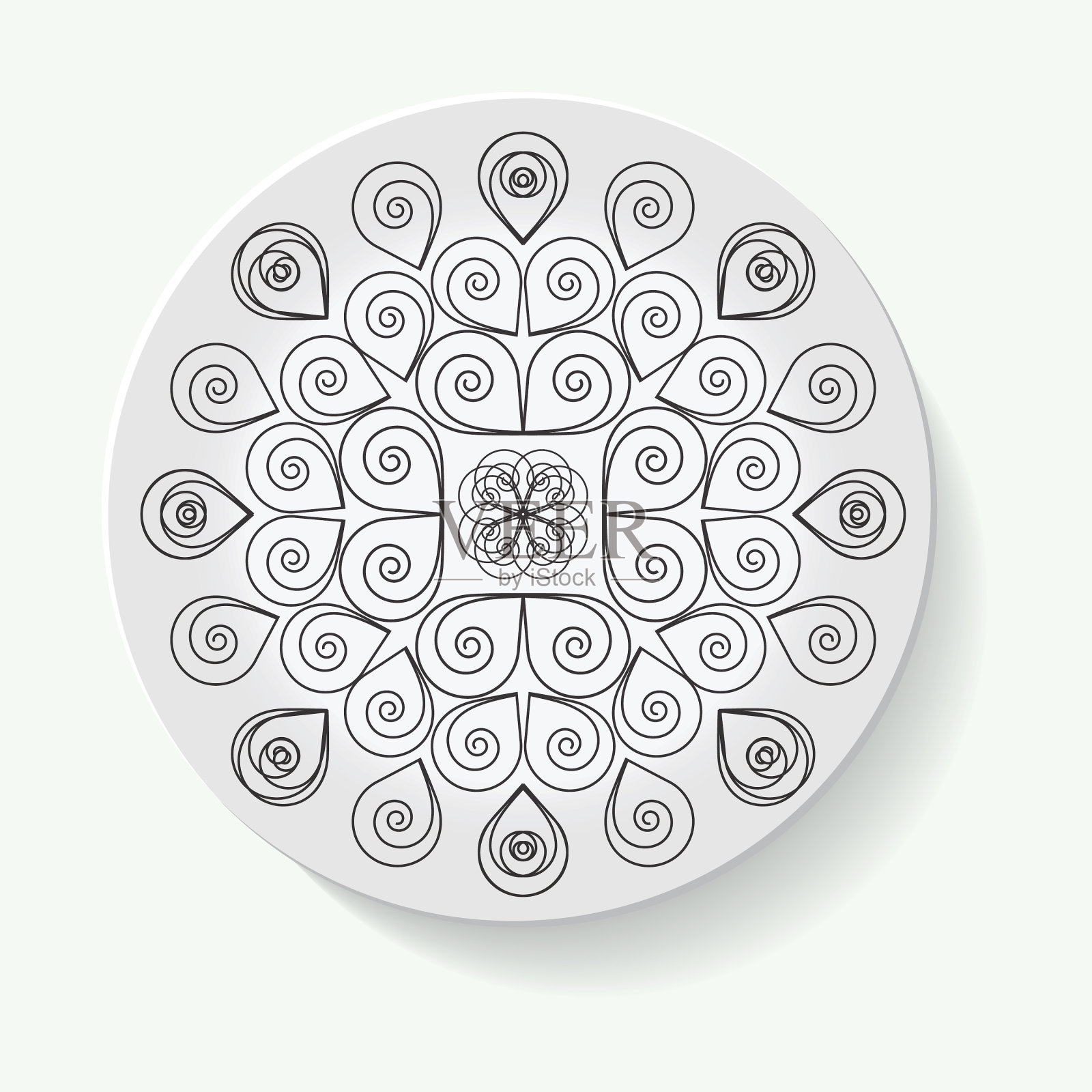 室内设计用装饰板插画图片素材