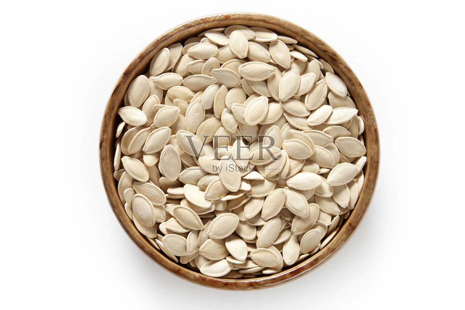 新鲜南瓜籽背景。特写镜头。照片摄影图片