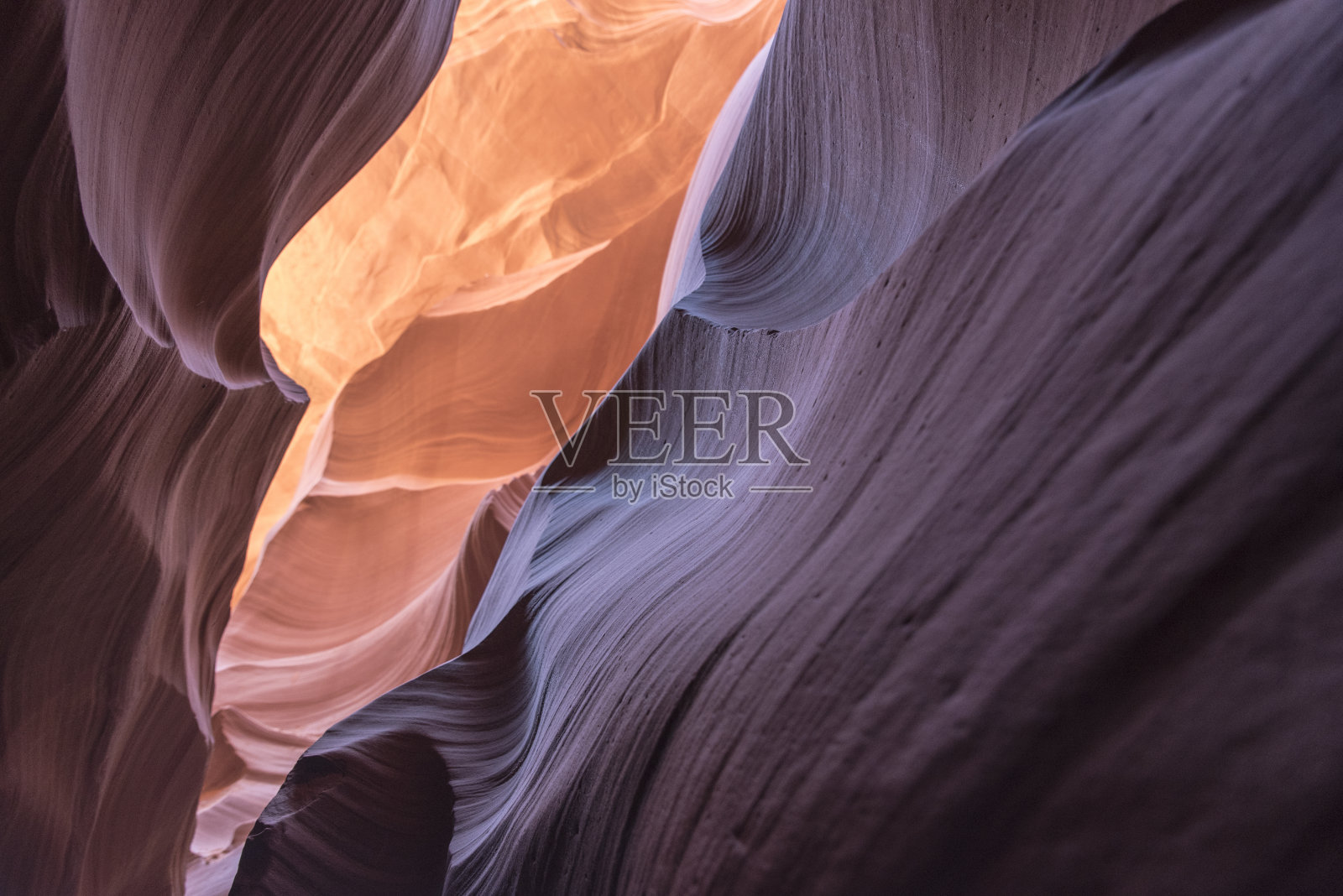 色彩斑斓的羚羊峡谷照片摄影图片