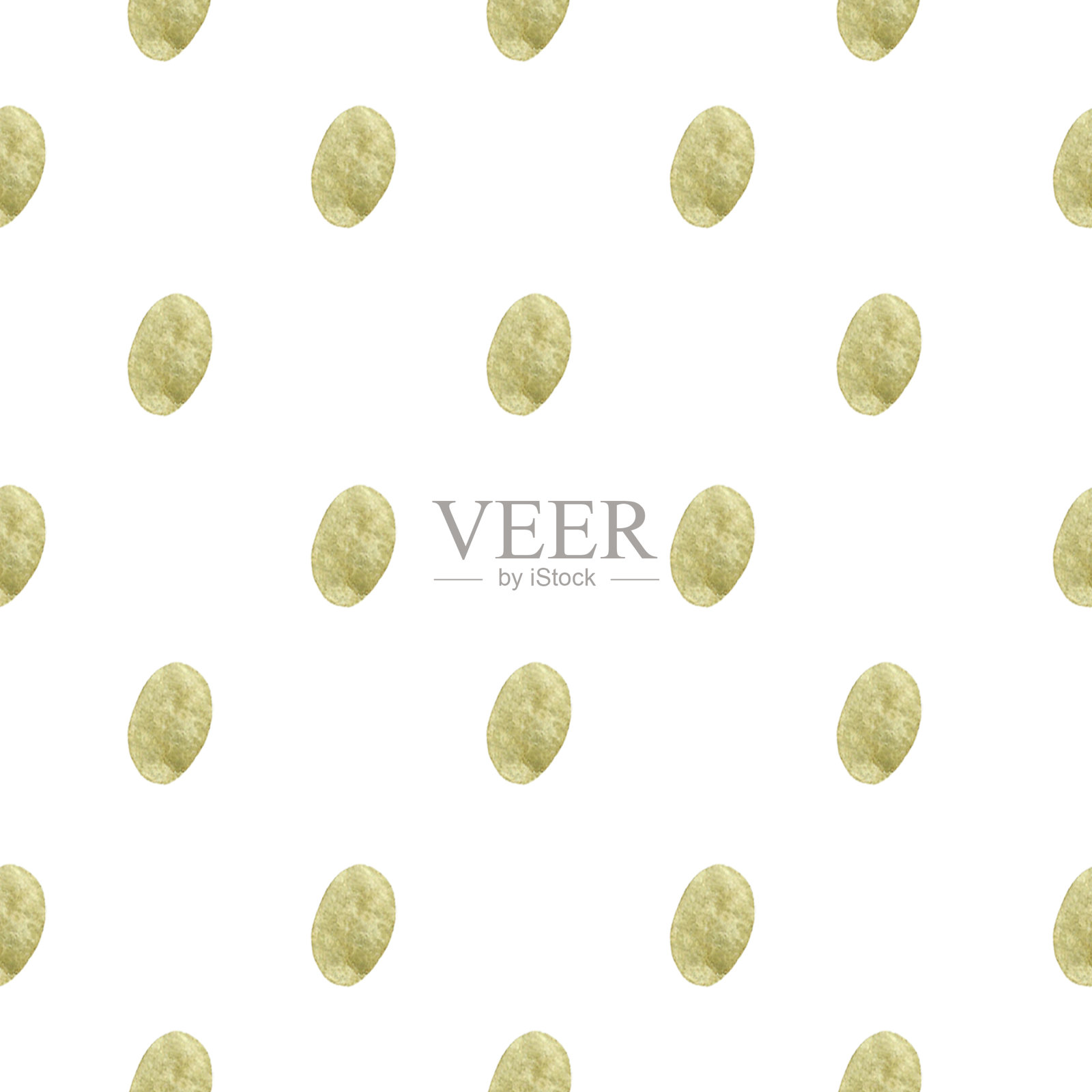 白色图案上的绿色圆点插画图片素材