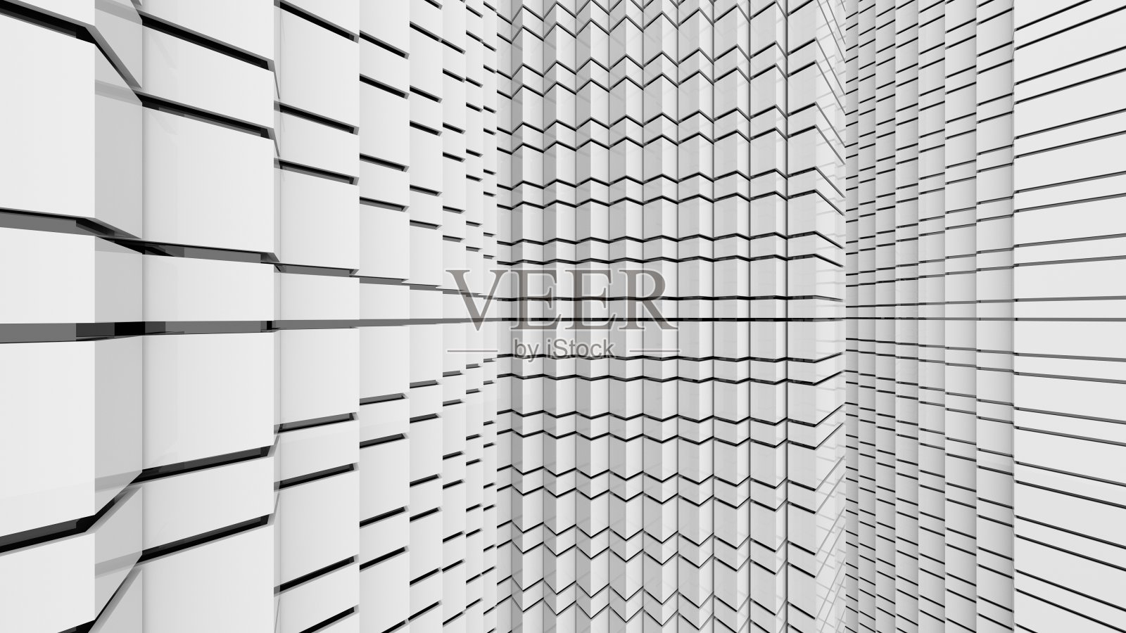 未来的黑白建筑背景照片摄影图片