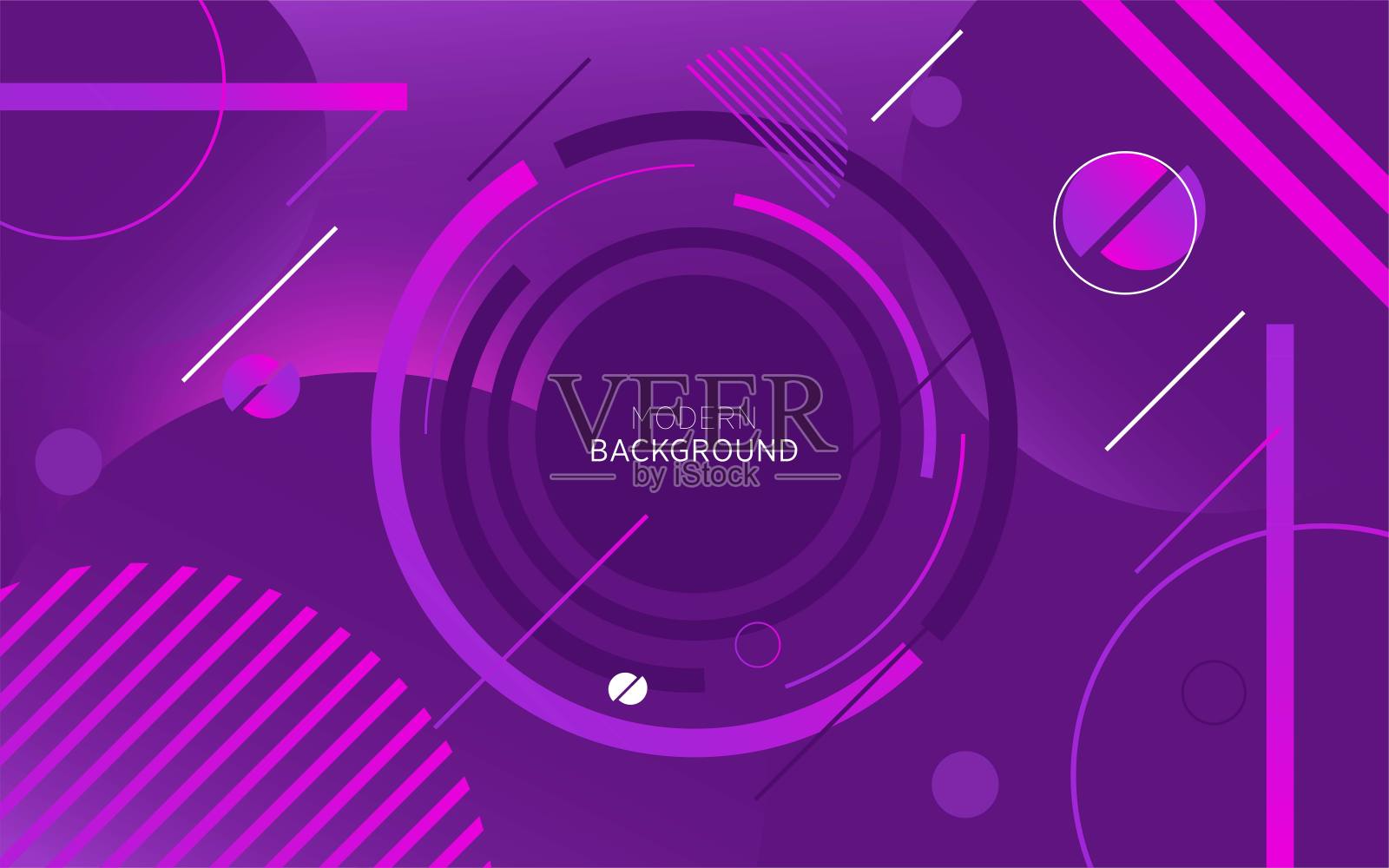 现代技术紫色抽象背景插画图片素材