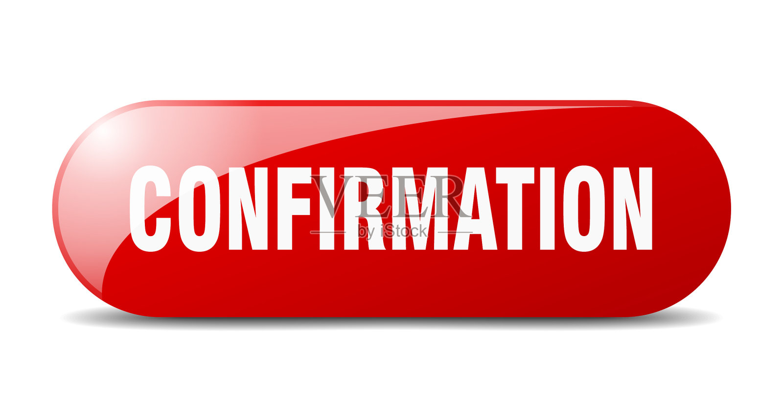 确认按钮贴纸横幅圆形玻璃设计元素图片