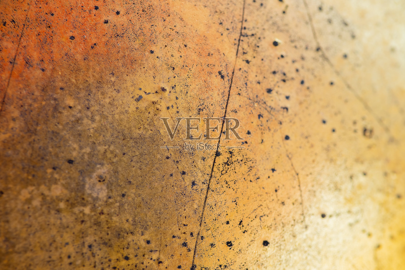 近距离的老金色纹理划痕背景照片摄影图片