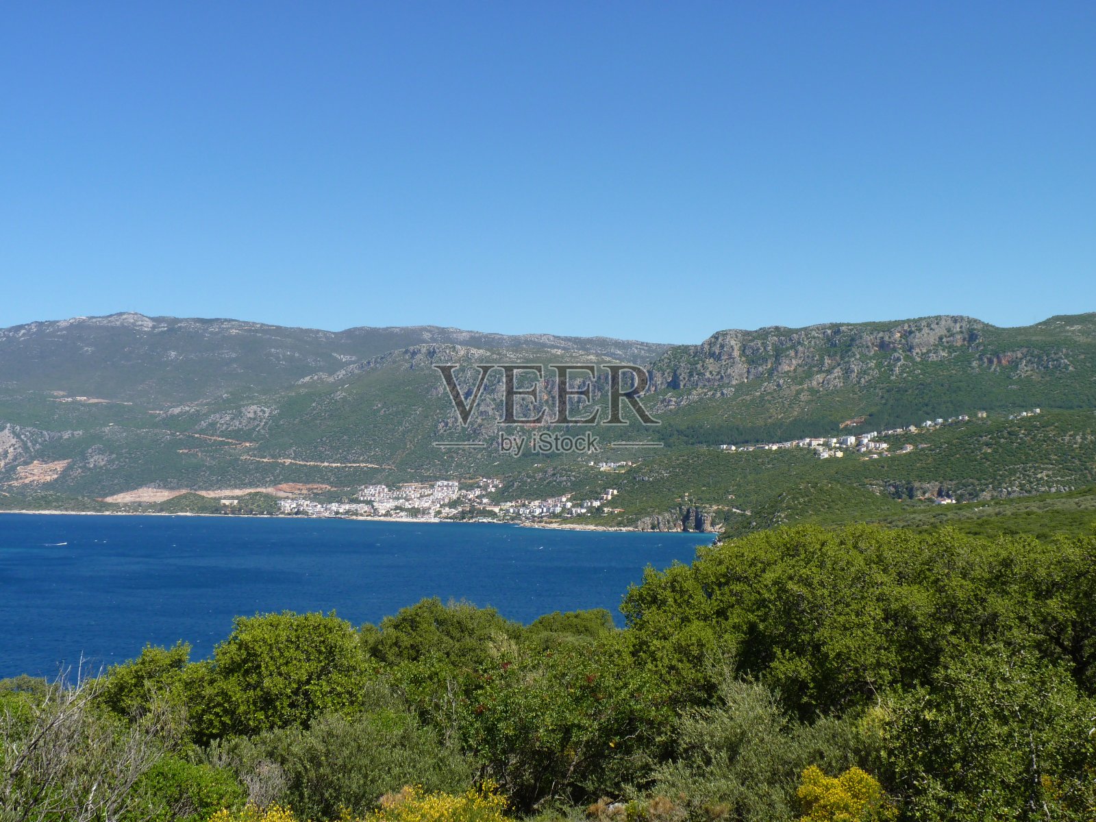 在土耳其的利西亚路徒步旅行照片摄影图片