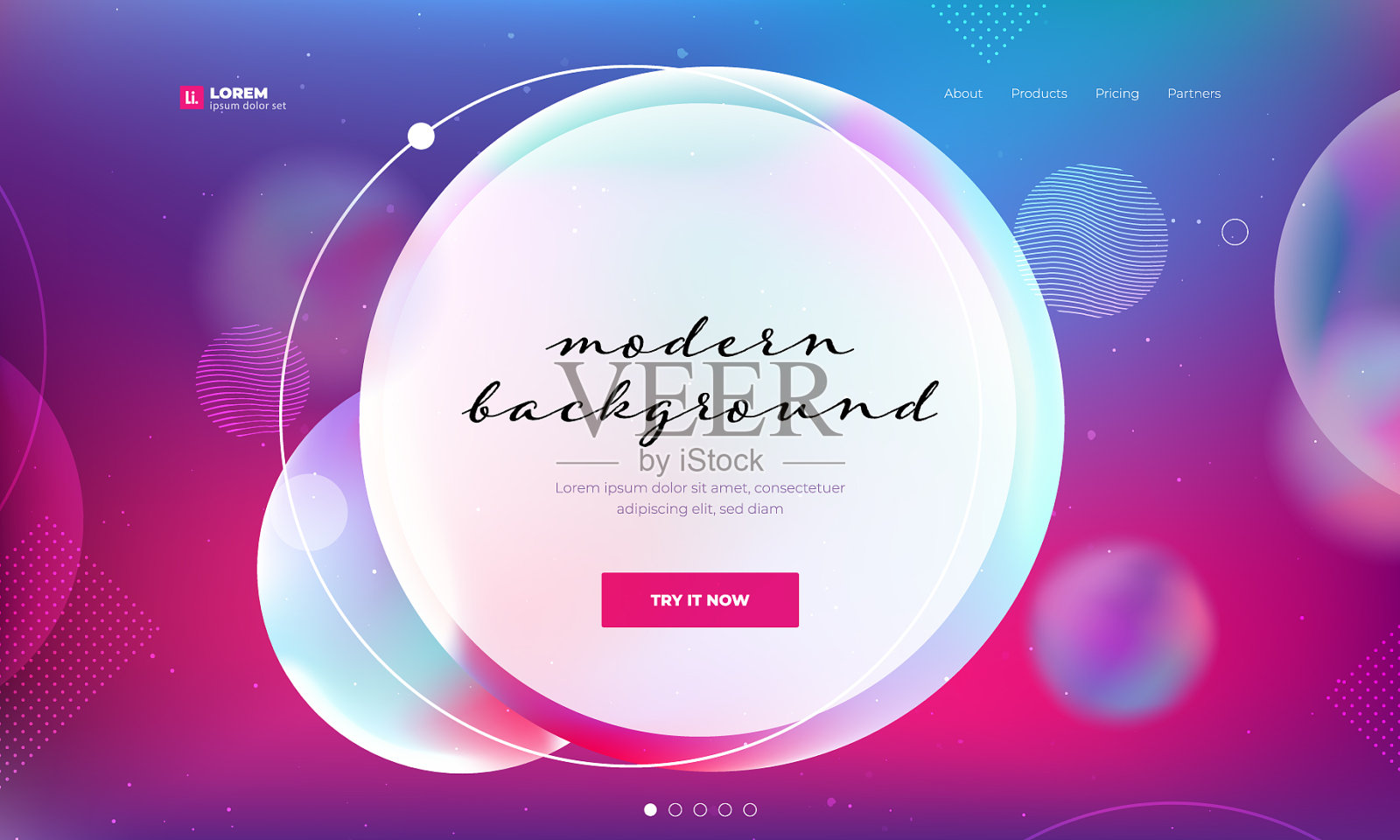 液体颜色背景设计液体梯度插画图片素材