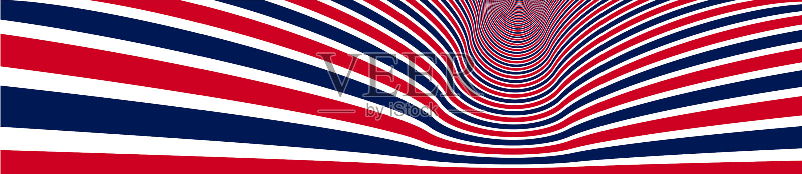 抽象三维时尚现代线条透视插画图片素材