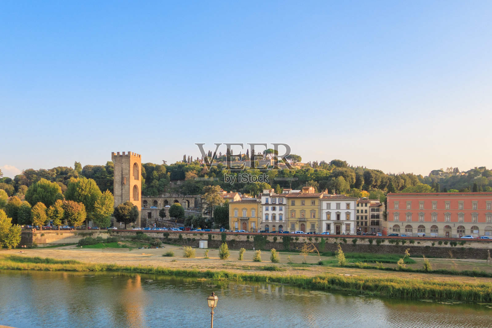 米开朗基罗广场航拍照片摄影图片